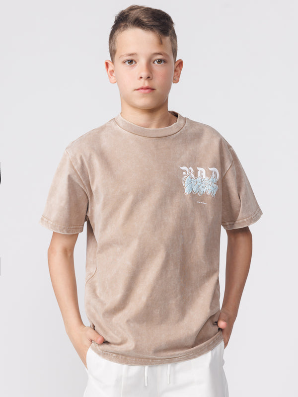 FASHION T-SHIRT Light Brown / 14