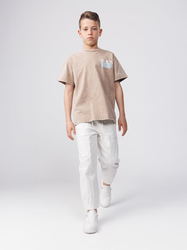 FASHION T-SHIRT Light Brown / 14