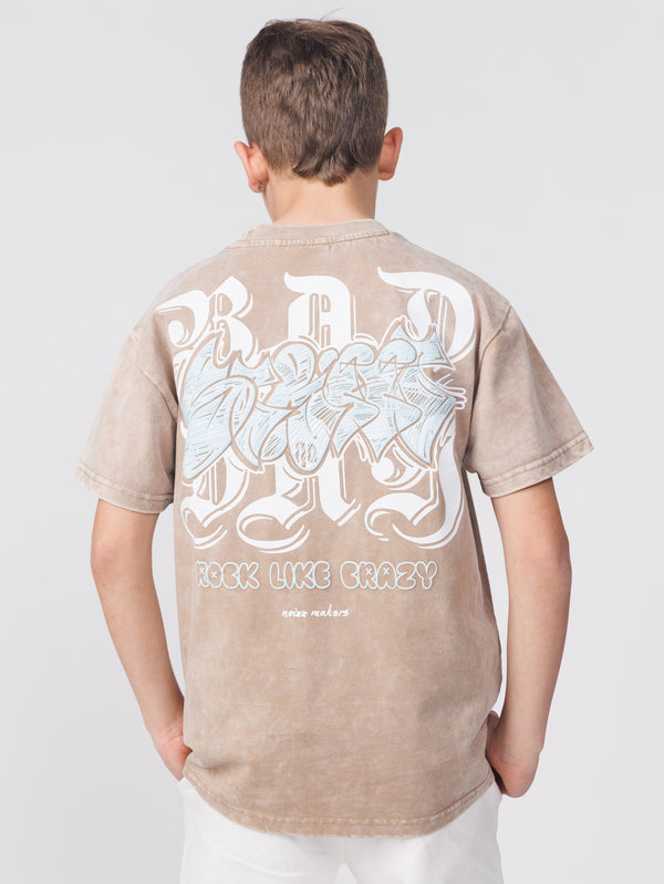 FASHION T-SHIRT Light Brown / 14