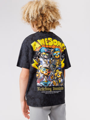 FASHION T-SHIRT Scrubbed Black / 14