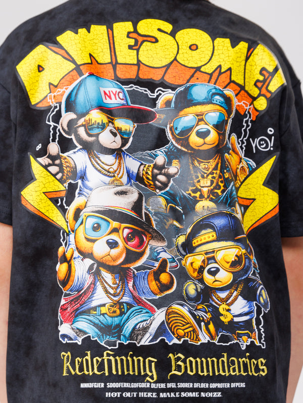 FASHION T-SHIRT Scrubbed Black / 14