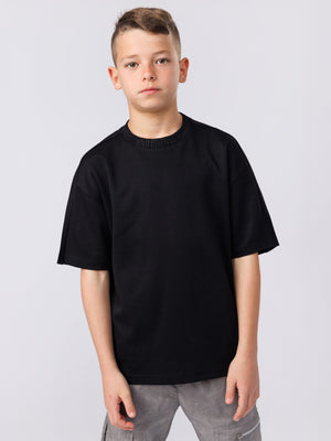 FASHION BASIC T-SHIRTS Black / 14