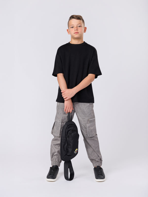 FASHION BASIC T-SHIRTS Black / 14