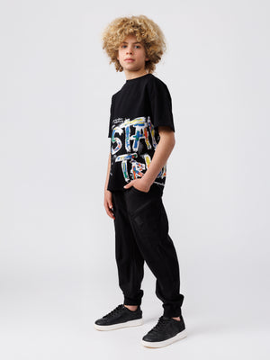 FASHION T-SHIRT Black / 14