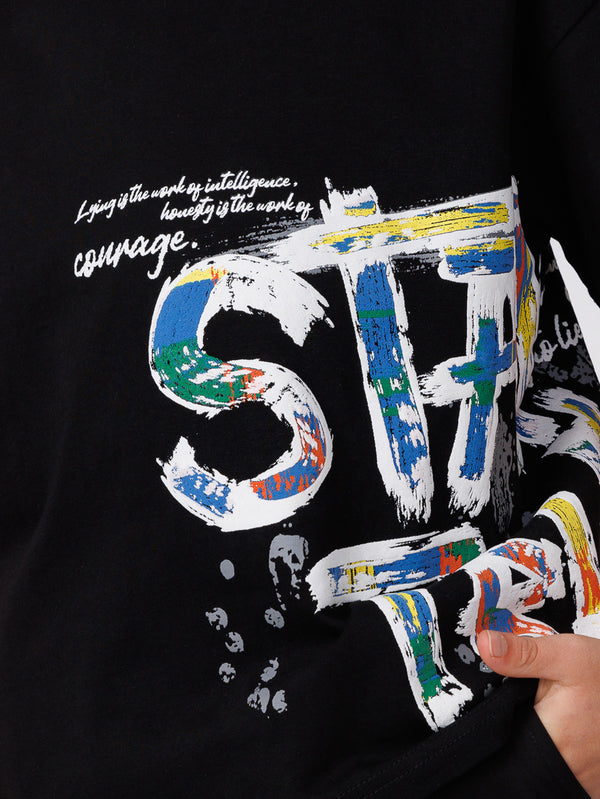 FASHION T-SHIRT Black / 14
