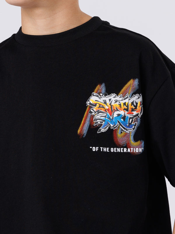 FASHION T-SHIRT Black / 14