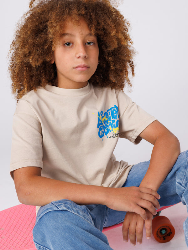 FASHION T-SHIRT Beige / 14