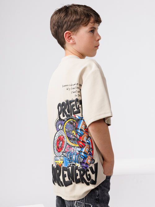 FASHION T-SHIRT Beige / 14