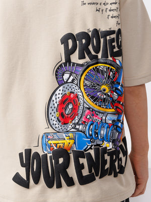 FASHION T-SHIRT Beige / 14