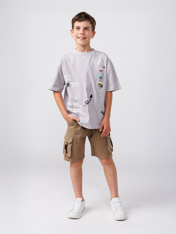 FASHION T-SHIRT Light Gray / 14