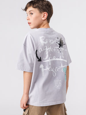 FASHION T-SHIRT Light Gray / 14