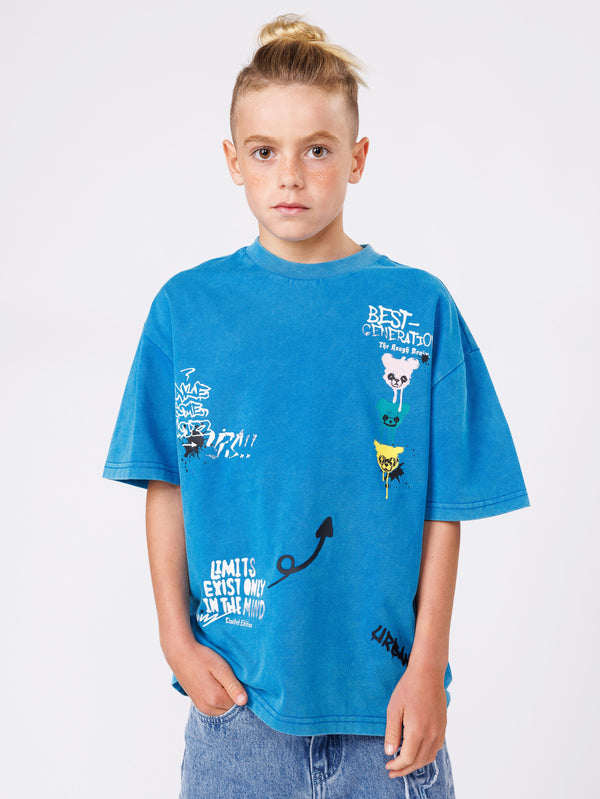 FASHION T-SHIRT Blue / 14