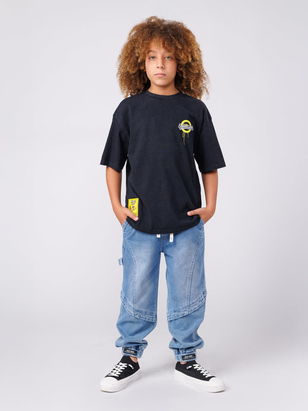 FASHION T-SHIRT Scrubbed Black / 14