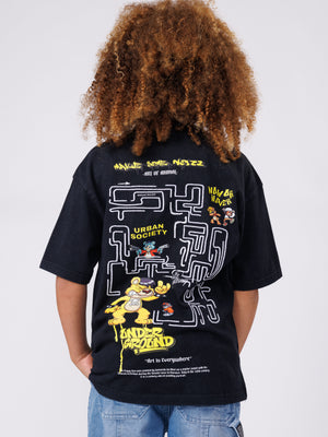 FASHION T-SHIRT Scrubbed Black / 14