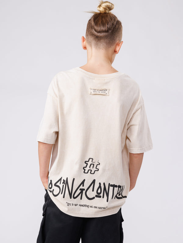 FASHION T-SHIRT Beige / 14