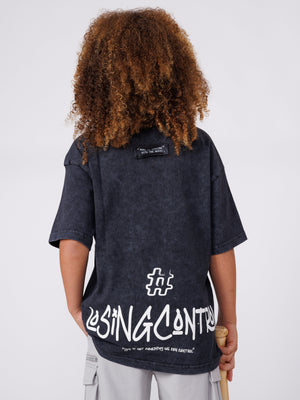FASHION T-SHIRT Scrubbed Black / 14
