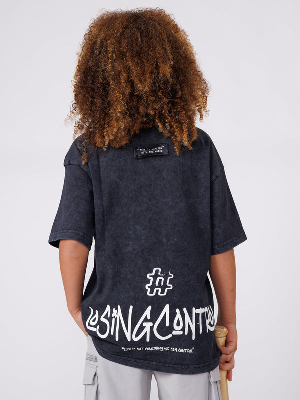 FASHION T-SHIRT Scrubbed Black / 14