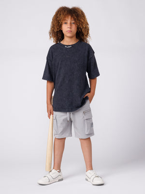 FASHION T-SHIRT Scrubbed Black / 14