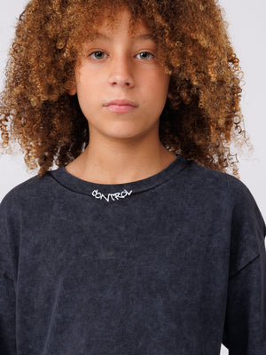 FASHION T-SHIRT Scrubbed Black / 14