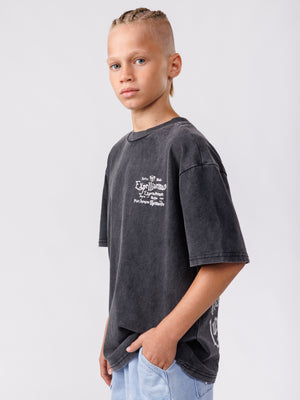 FASHION T-SHIRT Scrubbed Black / 14