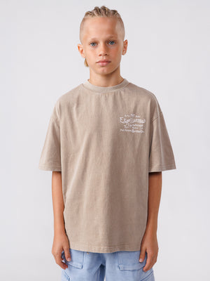 FASHION T-SHIRT Light Brown / 14