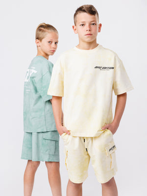 FASHION SET TOP Yellow Washed / 14