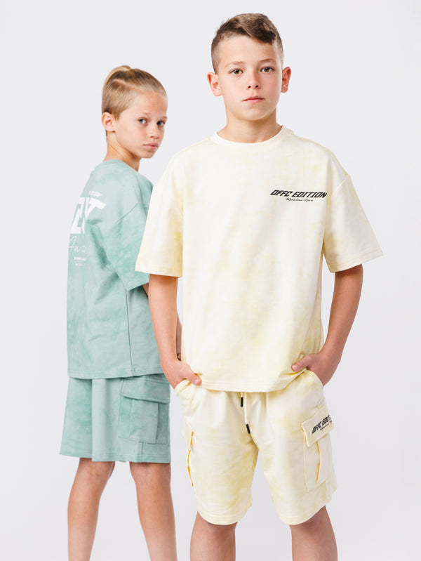 FASHION SET TOP Yellow Washed / 14