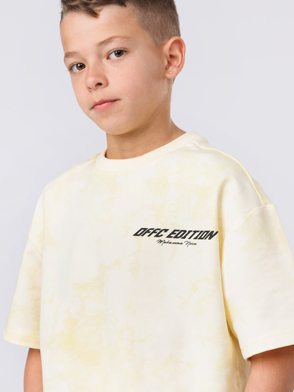 FASHION SET TOP Yellow Washed / 14