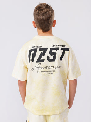 FASHION SET TOP Yellow Washed / 14