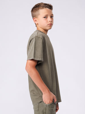 BASIC SET TOP Smoky Green / 14