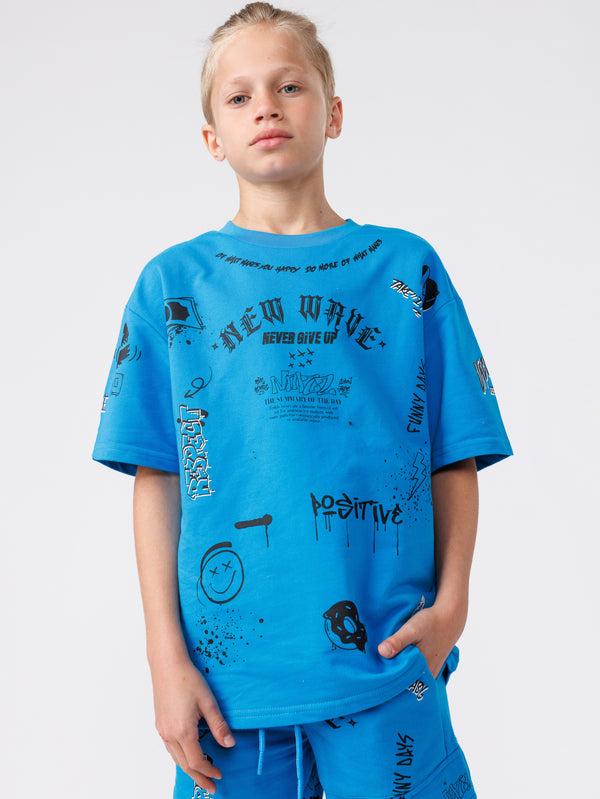 FASHION SET TOP Blue / 14