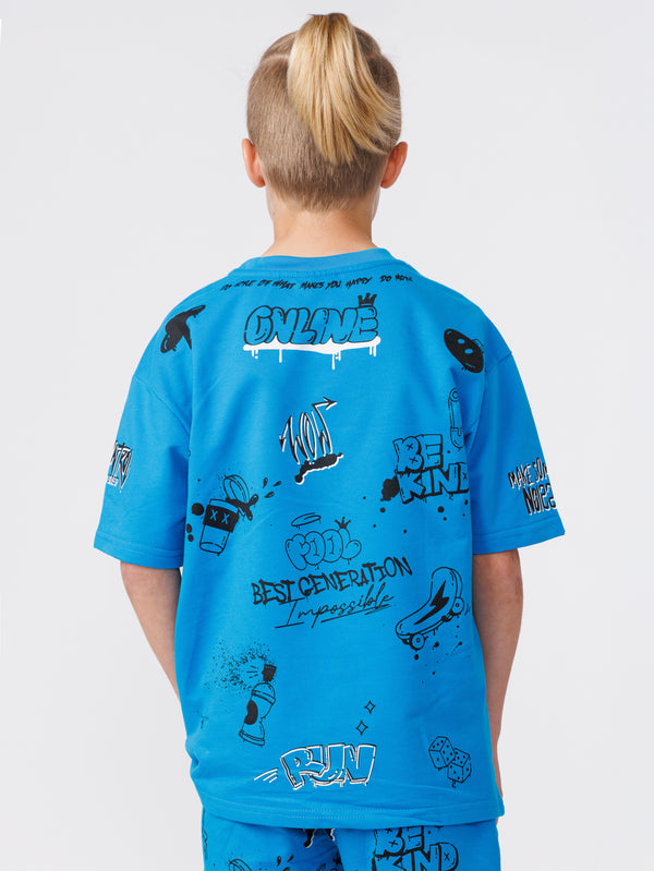 FASHION SET TOP Blue / 14