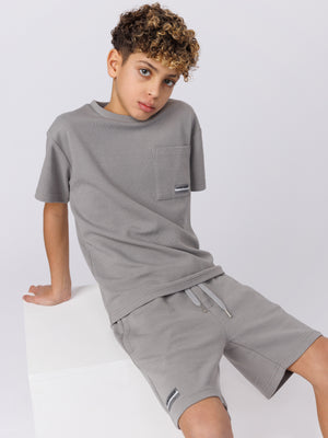 BASIC SET TOP Gray / 14