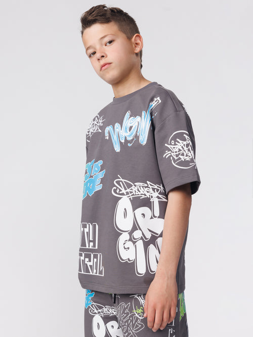 FASHION SET TOP Dark Gray / 14