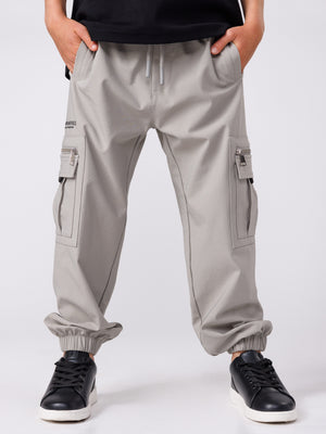 CARGO WOVEN PANTS Gray / 13