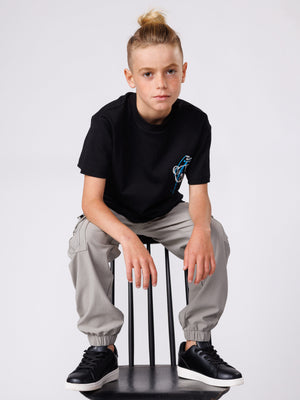 CARGO WOVEN PANTS Gray / 13