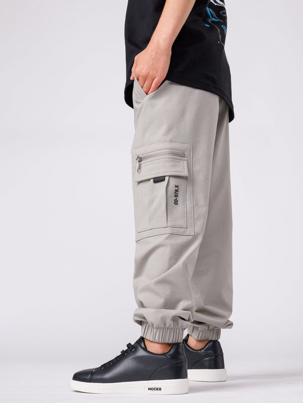 CARGO WOVEN PANTS Gray / 13
