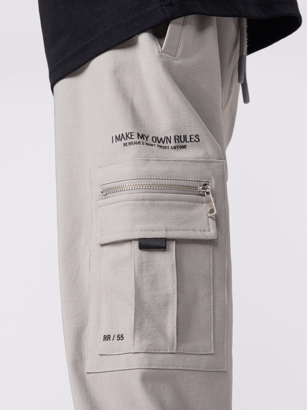 CARGO WOVEN PANTS Gray / 13