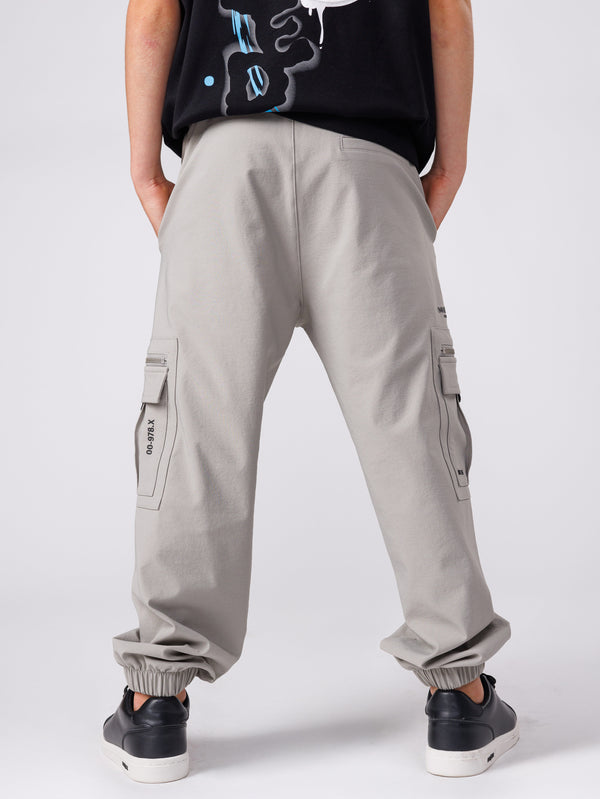 CARGO WOVEN PANTS Gray / 13