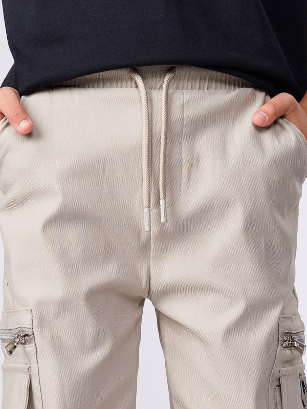 CARGO WOVEN PANTS Gray / 14