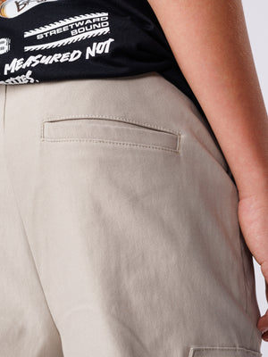 CARGO WOVEN PANTS Gray / 14