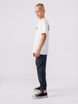 CARGO WOVEN PANTS Navy / 14