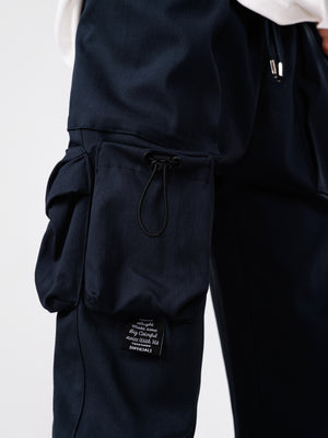 CARGO WOVEN PANTS Navy / 14
