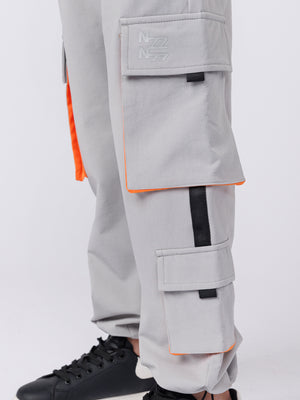 CARGO WOVEN PANTS Light Gray / 6