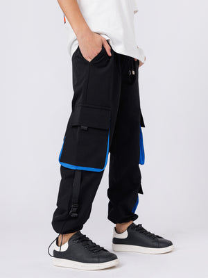 CARGO WOVEN PANTS Black / 4