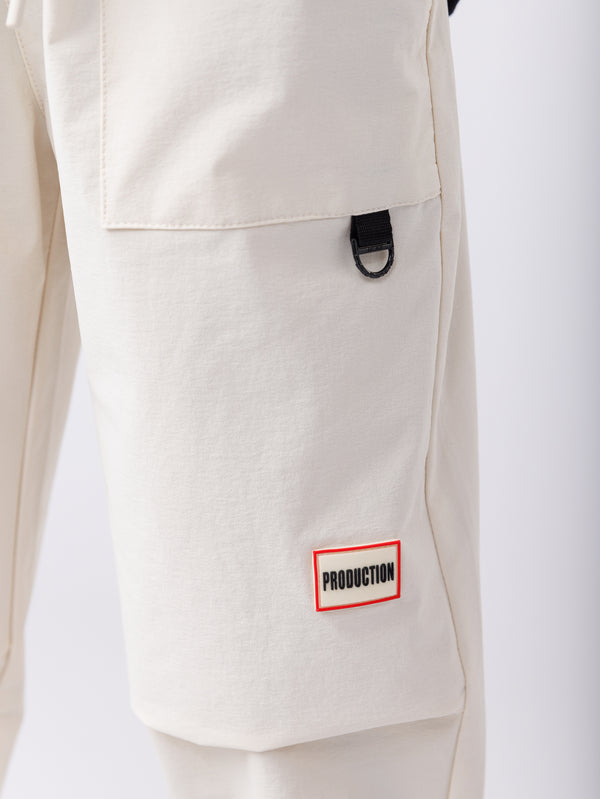 WOVEN PANTS Cream / 14