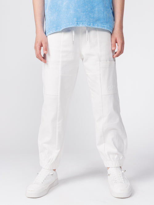 WOVEN PANTS Cream / 14