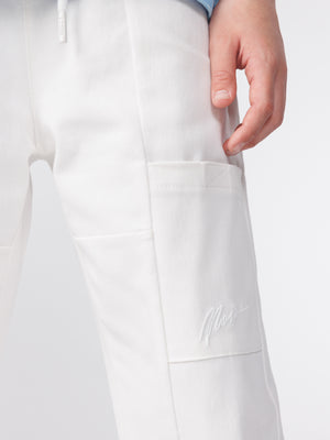 WOVEN PANTS Cream / 14