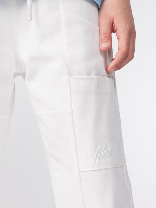 WOVEN PANTS Cream / 14