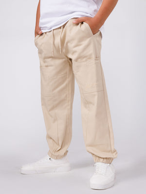 WOVEN PANTS Stone / 14